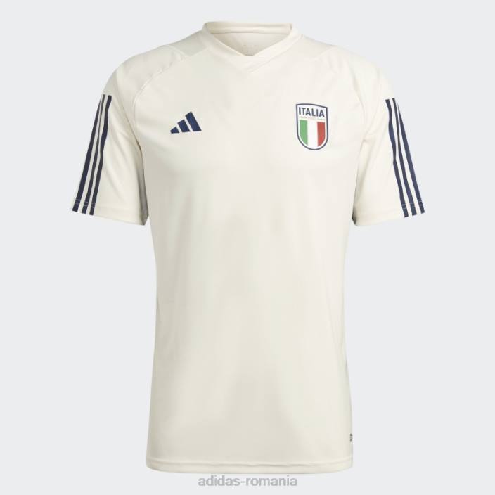 Adidas tricoul de antrenament italia tiro 23 alb bărbați alb 2JBN13645