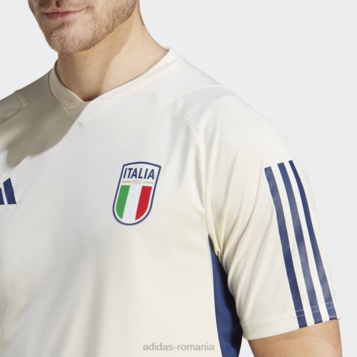Adidas tricoul de antrenament italia tiro 23 alb bărbați alb 2JBN13645