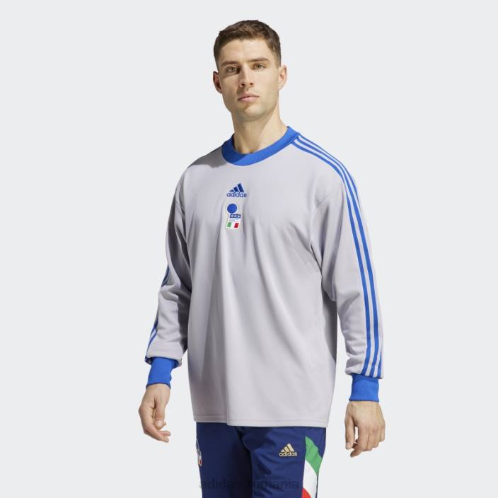 Adidas tricoul de portar icon italia glory gri bărbați gri glorie 2JBN6499