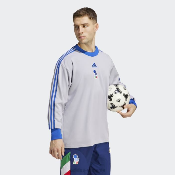 Adidas tricoul de portar icon italia glory gri bărbați gri glorie 2JBN6499