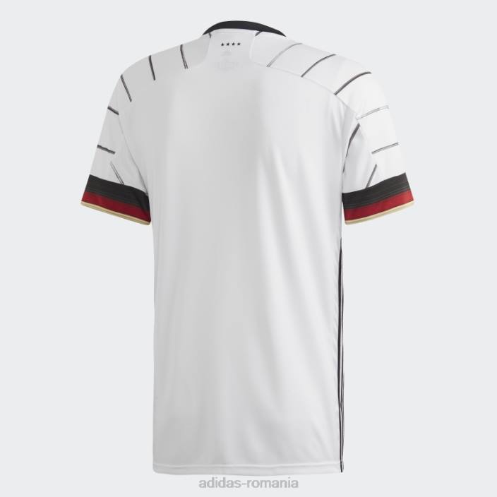 Adidas tricoul home germania alb bărbați alb negru 2JBN14899