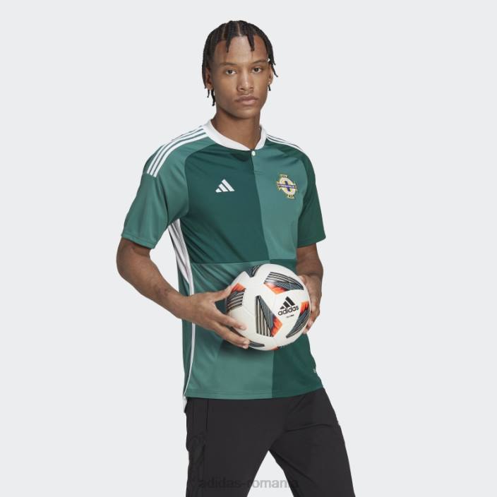Adidas tricoul home irlanda de nord 22 tech forest bărbați pădure tehnologică 2JBN1046