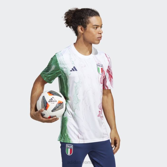 Adidas tricoul italia pre-meci verde bărbați verde/alb/rosu 2JBN895