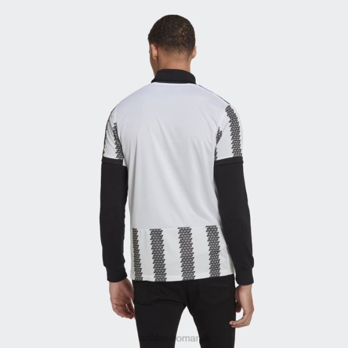 Adidas tricoul juventus 22/23 home alb bărbați alb negru 2JBN5300