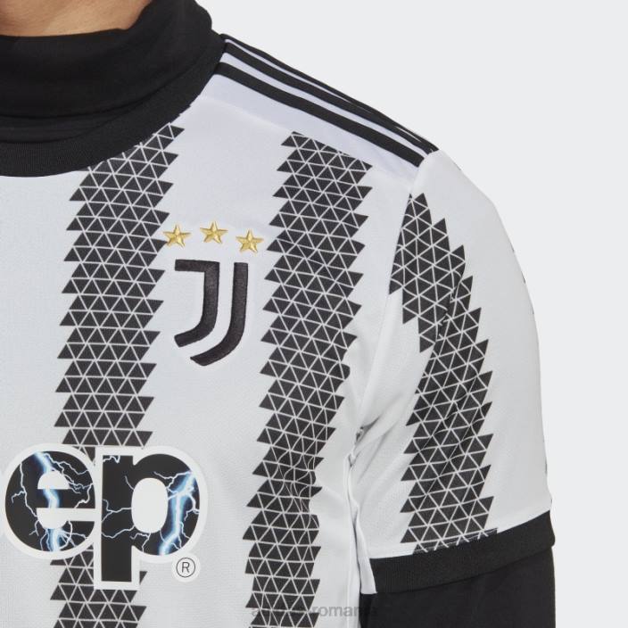 Adidas tricoul juventus 22/23 home alb bărbați alb negru 2JBN5300