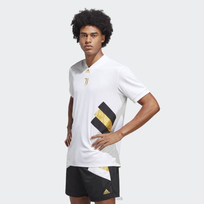 Adidas tricoul juventus icon alb bărbați alb 2JBN5863