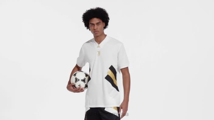 Adidas tricoul juventus icon alb bărbați alb 2JBN5863