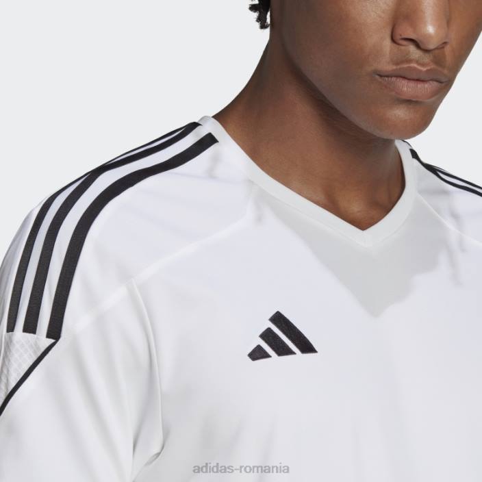 Adidas tricoul ligii tiro 23 alb adidas bărbați alb negru 2JBN4902