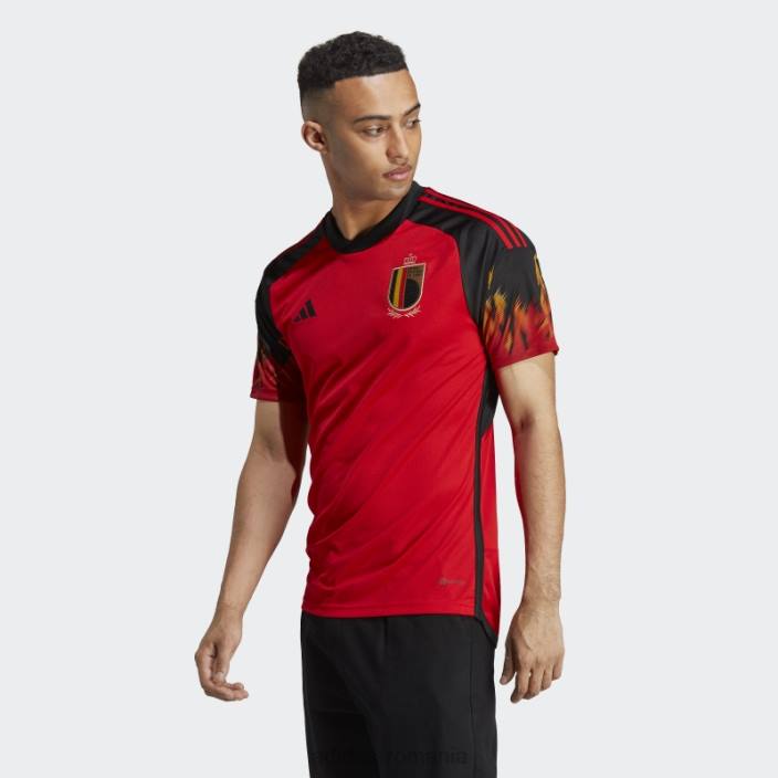 Adidas tricoul negru de acasă belgia 22 bărbați roșu/negru 2JBN5066