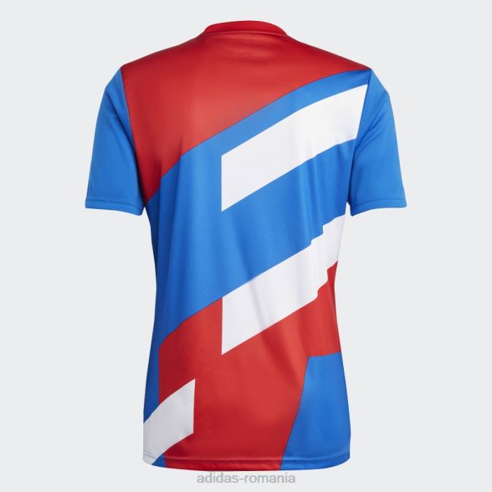 Adidas tricoul pre-meci fc bayern roșu bărbați roșu/regal 2JBN4988