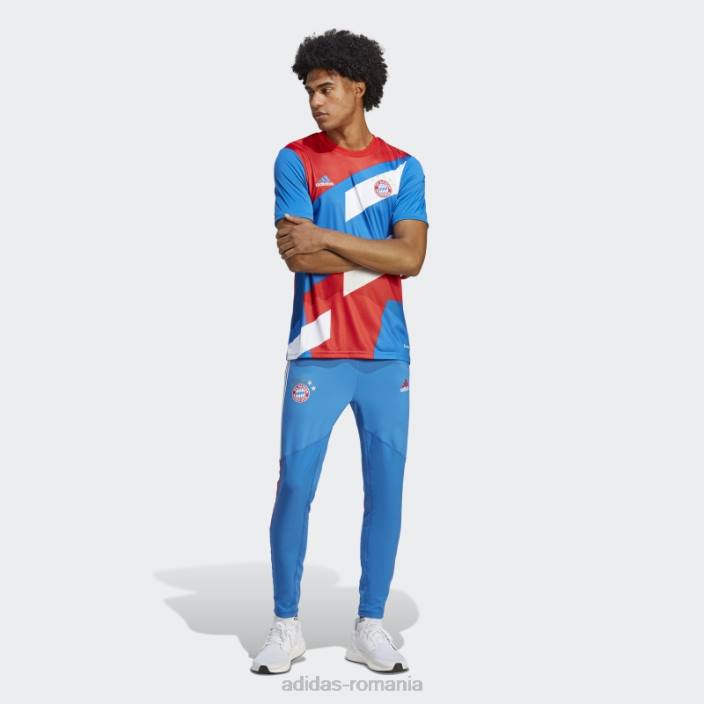 Adidas tricoul pre-meci fc bayern roșu bărbați roșu/regal 2JBN4988