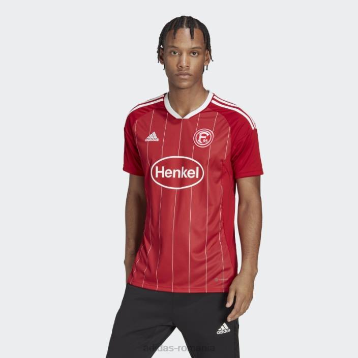 Adidas tricoul roșu fortuna düsseldorf 22/23 acasă bărbați rosu alb 2JBN14272