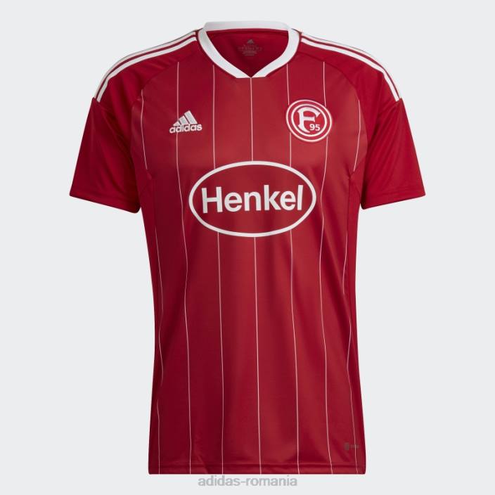 Adidas tricoul roșu fortuna düsseldorf 22/23 acasă bărbați rosu alb 2JBN14272
