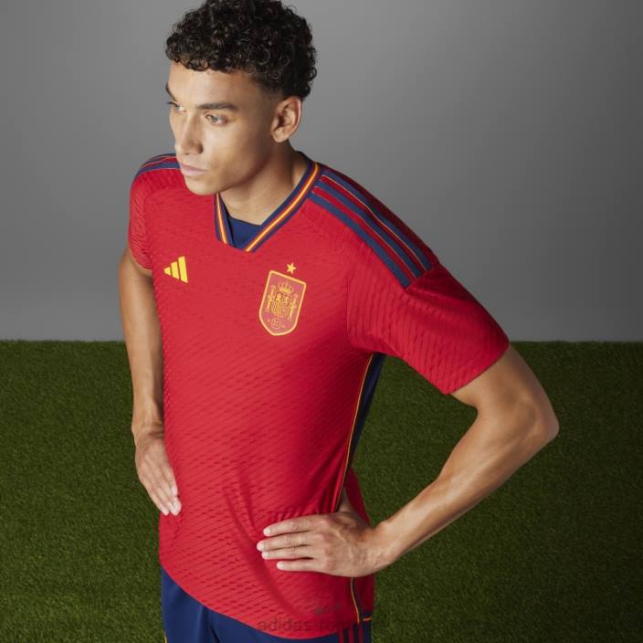 Adidas tricoul roșu spania 22 acasă autentic bărbați roșu/albastru marin 2JBN5783