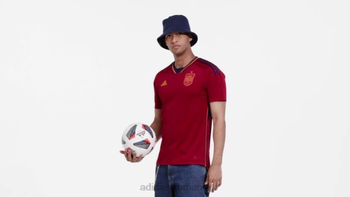 Adidas tricoul spania 22 acasă bleumarin elegant bărbați roșu/albastru marin 2JBN14015
