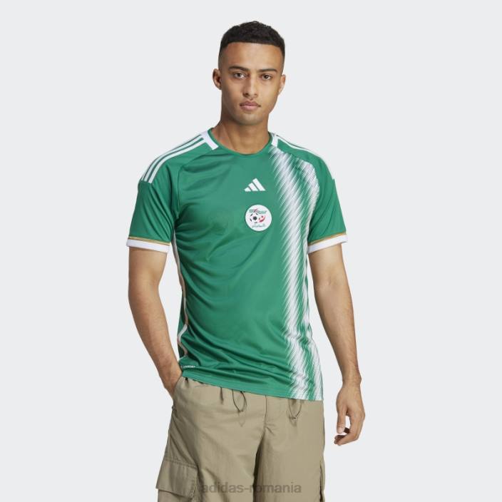 Adidas verde îndrăzneț algeria 22 tricou adidas bărbați verde/alb îndrăzneț 2JBN1491