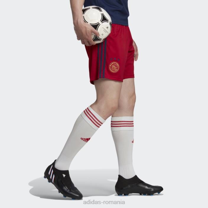 Adidas victory red ajax amsterdam 22/23 deplasare pantaloni scurți adidas bărbați roșu victorie 2JBN14361