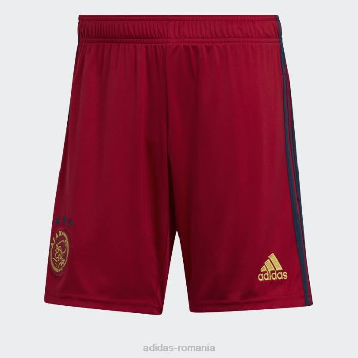 Adidas victory red ajax amsterdam 22/23 deplasare pantaloni scurți adidas bărbați roșu victorie 2JBN14361