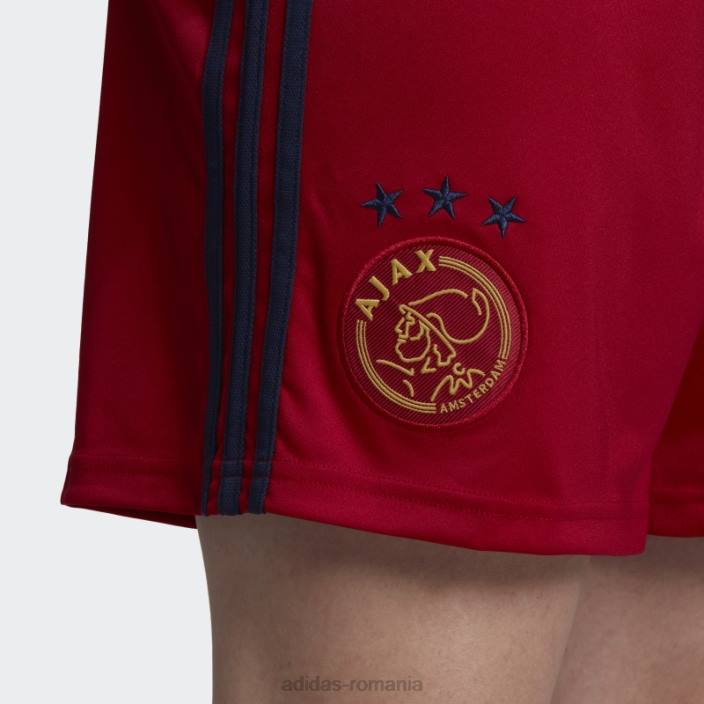 Adidas victory red ajax amsterdam 22/23 deplasare pantaloni scurți adidas bărbați roșu victorie 2JBN14361