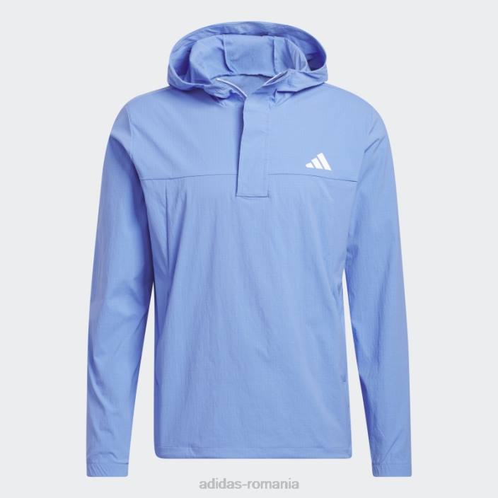 Adidas Hanorac de golf ripstop cu fermoar 1/4 albastru adidas bărbați albastru 2JBN6114