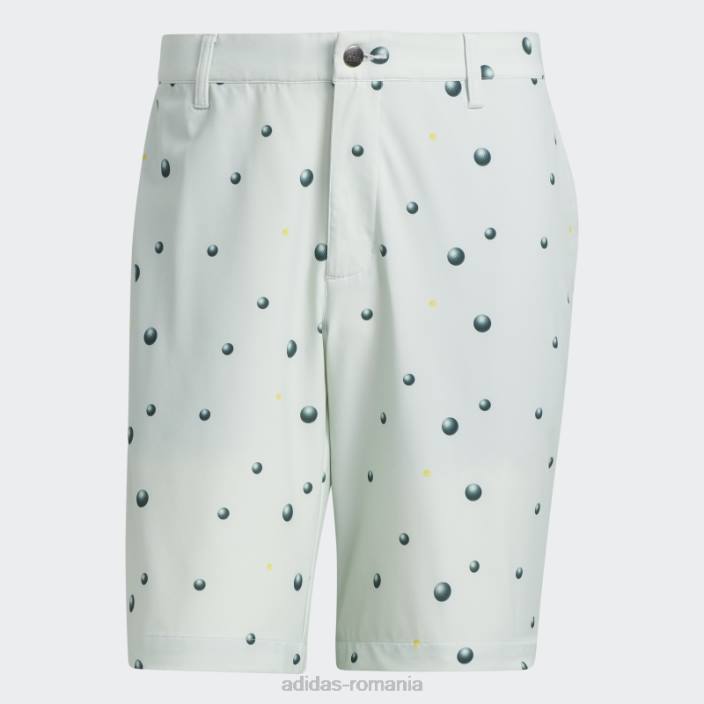 Adidas Pantaloni scurți de 9 inchi cu imprimeu integral ultimate365, verzi adidas bărbați verde galben 2JBN1578