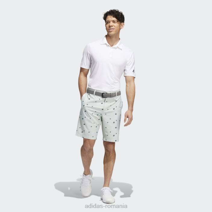 Adidas Pantaloni scurți de 9 inchi cu imprimeu integral ultimate365, verzi adidas bărbați verde galben 2JBN1578