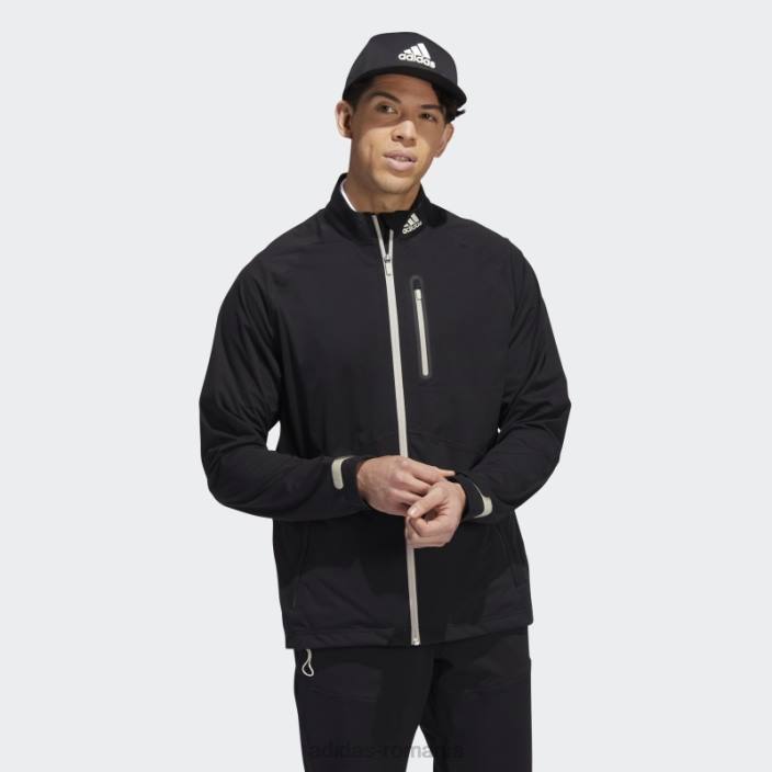 Adidas black rain.rdy jachetă cu fermoar complet adidas bărbați negru 2JBN14049
