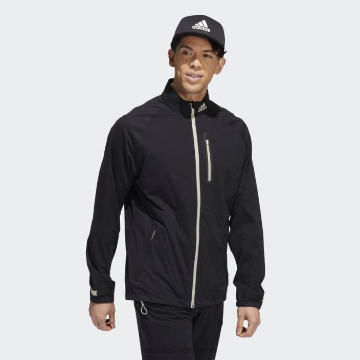 Adidas black rain.rdy jachetă cu fermoar complet adidas bărbați negru 2JBN14049
