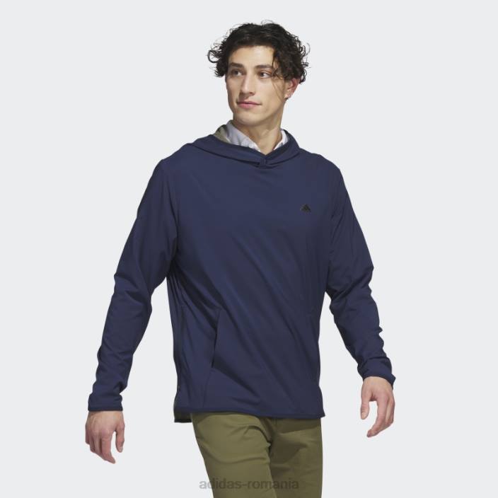 Adidas bleumarin go-to wind.rdy golf hoodie adidas bărbați marina 2JBN6267