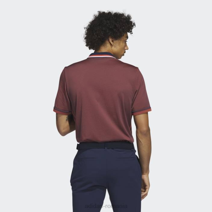 Adidas blumarin ultimate365 tour primeknit tricou polo de golf adidas bărbați bleumarin/roșu 2JBN5043