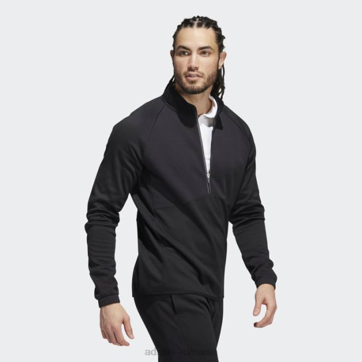 Adidas frig.rdy pulover cu fermoar 1/4 negru bărbați negru 2JBN1592