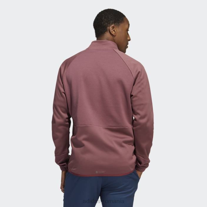 Adidas frig.rdy pulover cu fermoar 1/4 visiniu bărbați Burgundia 2JBN1579