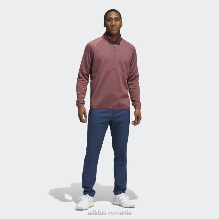 Adidas frig.rdy pulover cu fermoar 1/4 visiniu bărbați Burgundia 2JBN1579