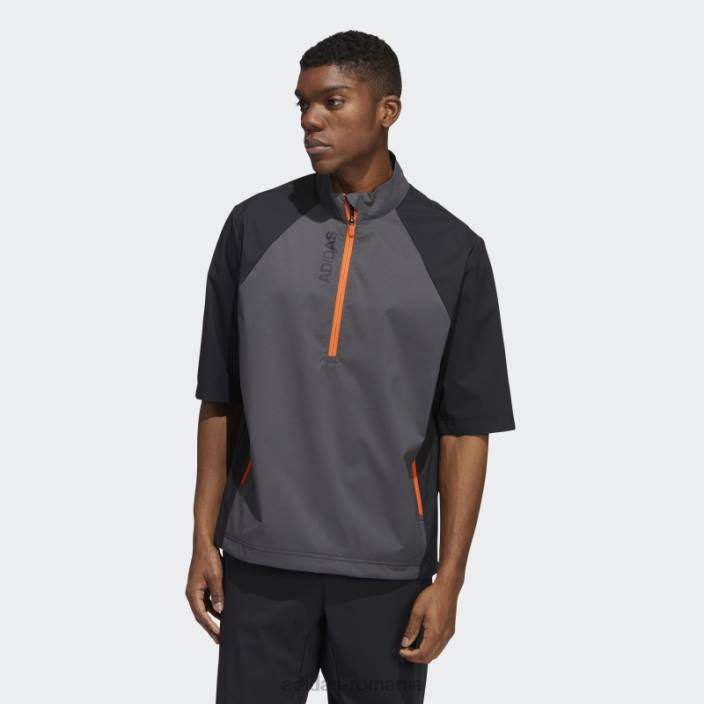 Adidas geaca neagra provizorie cu maneca scurta adidas bărbați negru 2JBN5169