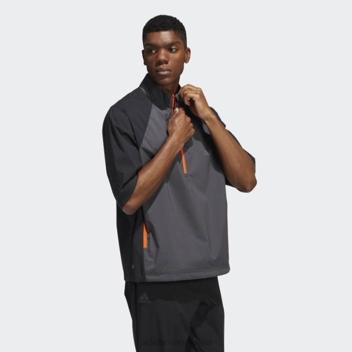 Adidas geaca neagra provizorie cu maneca scurta adidas bărbați negru 2JBN5169