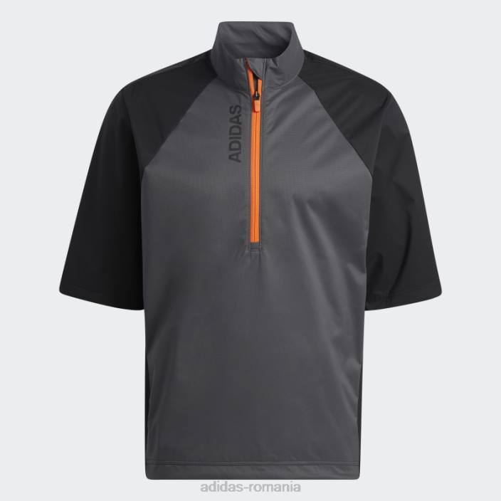 Adidas geaca neagra provizorie cu maneca scurta adidas bărbați negru 2JBN5169