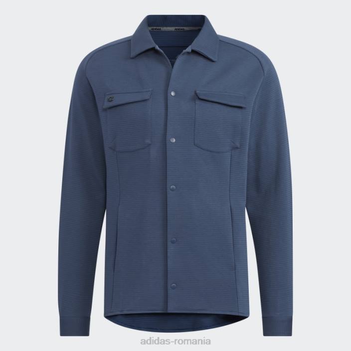 Adidas go-to cold.rdy jachetă cămașă cu mânecă lungă bleumarin adidas bărbați marina 2JBN7326