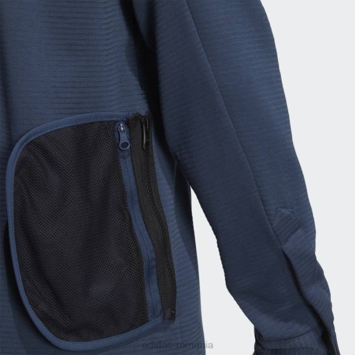 Adidas go-to cold.rdy jachetă cămașă cu mânecă lungă bleumarin adidas bărbați marina 2JBN7326