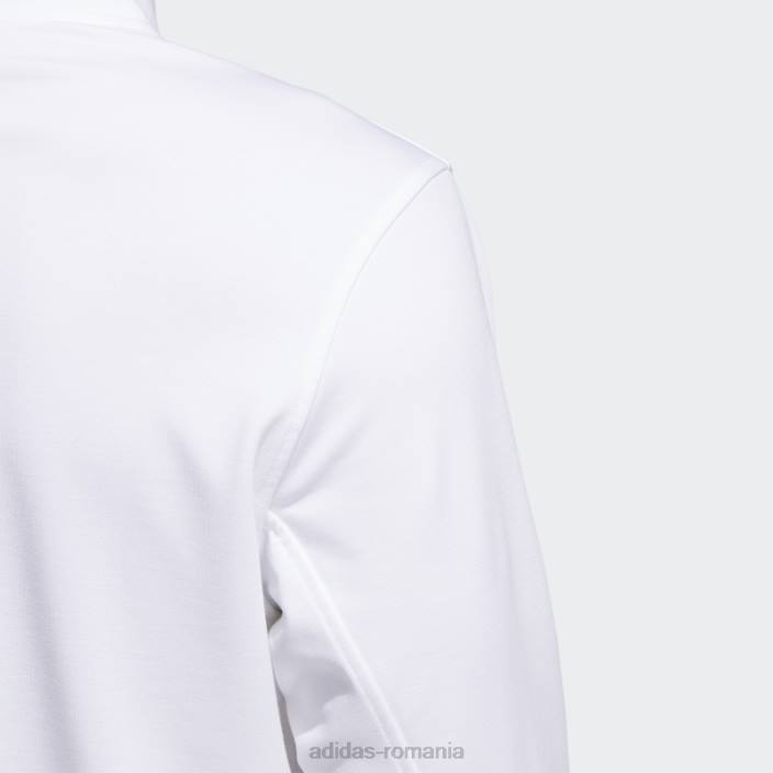 Adidas hanorac alb cu fermoar 1/4, adidas bărbați alb 2JBN13869