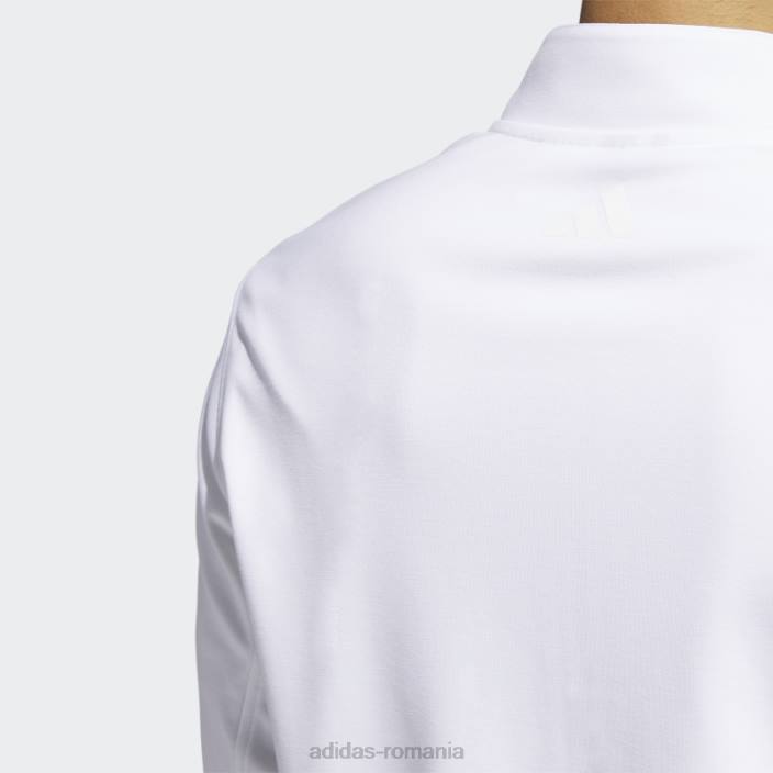 Adidas hanorac alb de golf ridicat bărbați alb 2JBN6347