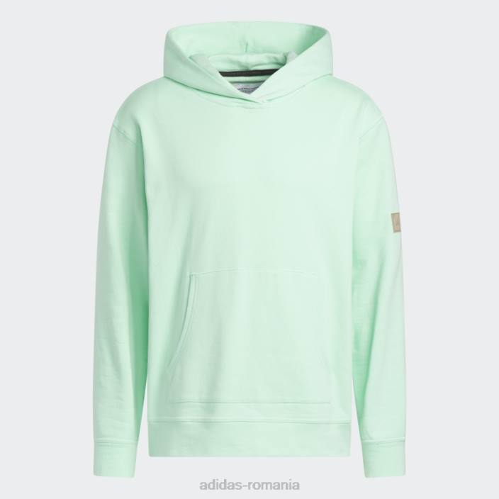 Adidas hanorac de golf adicross mint bărbați mentă 2JBN6143