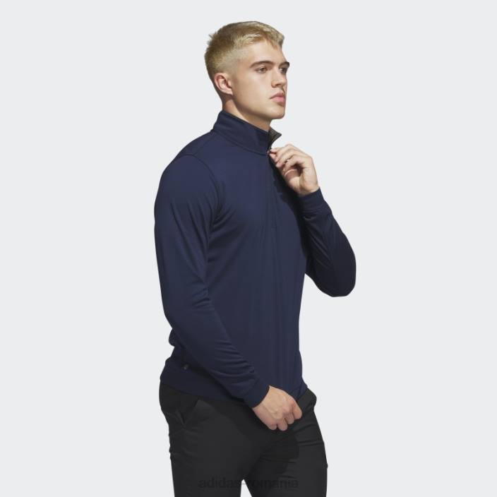 Adidas hanorac de golf blumarin ridicat adidas bărbați marina 2JBN6399