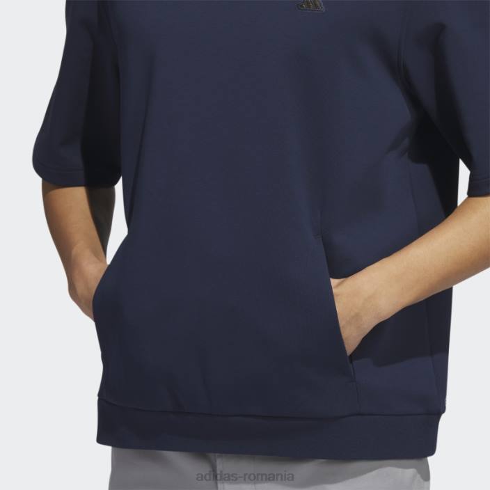 Adidas hanorac de golf de tip bleumarin pentru echipaj bărbați marina 2JBN6460