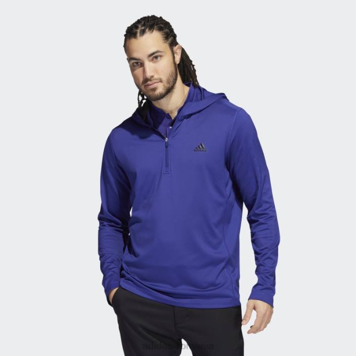 Adidas hanorac indigo primegreen bărbați indigo 2JBN15233