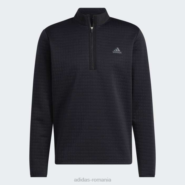 Adidas hanorac negru dwr cu fermoar 1/4 adidas bărbați negru 2JBN13197
