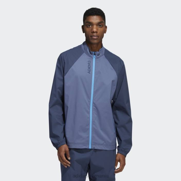 Adidas jachetă provizorie cu fermoar complet bleumarin bărbați marina 2JBN6020