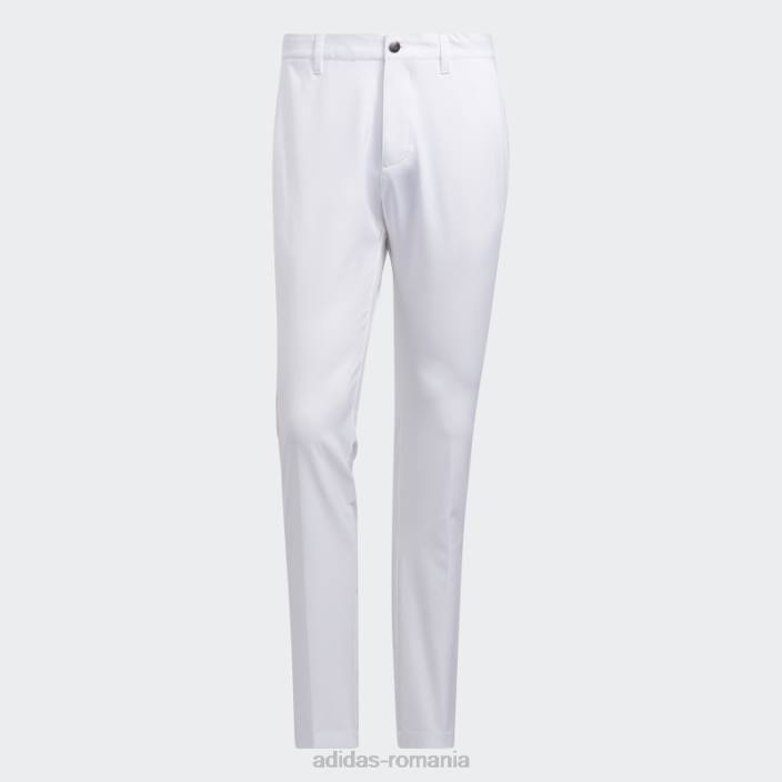 Adidas pantaloni conici ultimate365 albi bărbați alb 2JBN5159