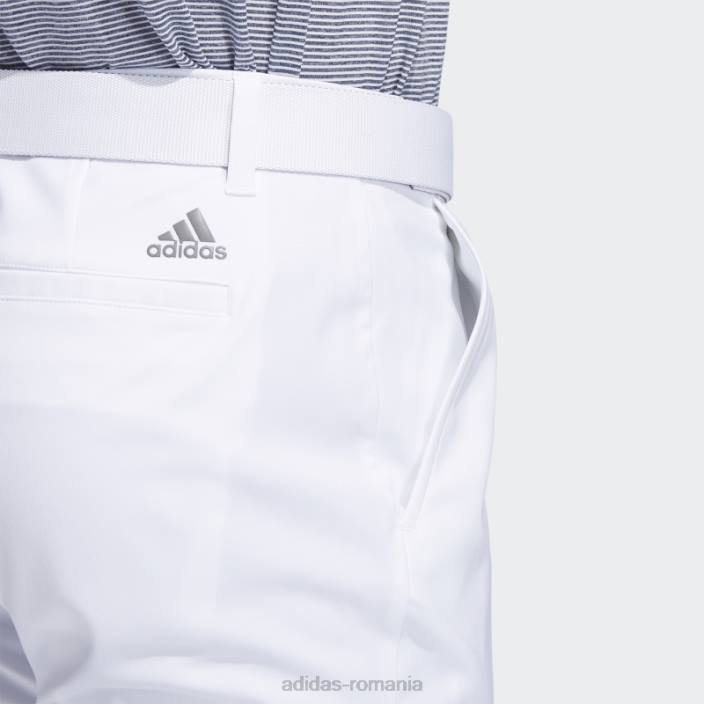 Adidas pantaloni conici ultimate365 albi bărbați alb 2JBN5159