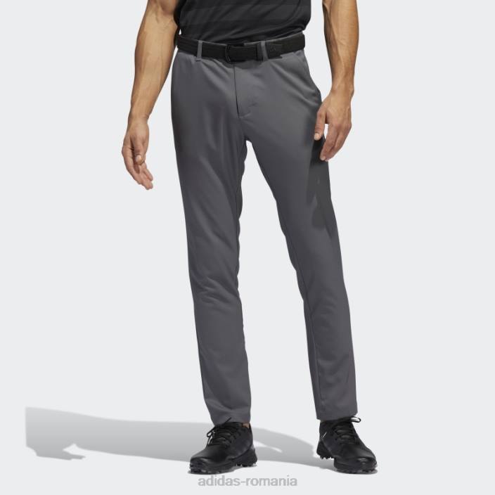 Adidas pantaloni conici ultimate365 gri bărbați gri 2JBN13112