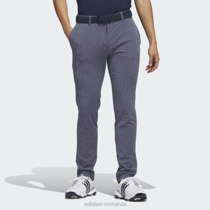 Adidas pantaloni crosshatch bleumarin bărbați bleumarin/gri 2JBN5395